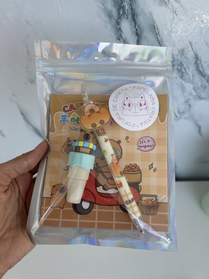 Mini Pacote capivara  (trio)
