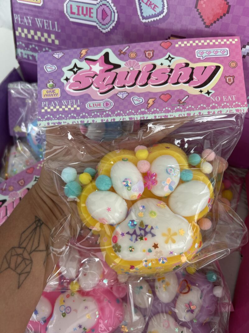 Tabe Squish patinha gigante  anti stress - Imagem 2