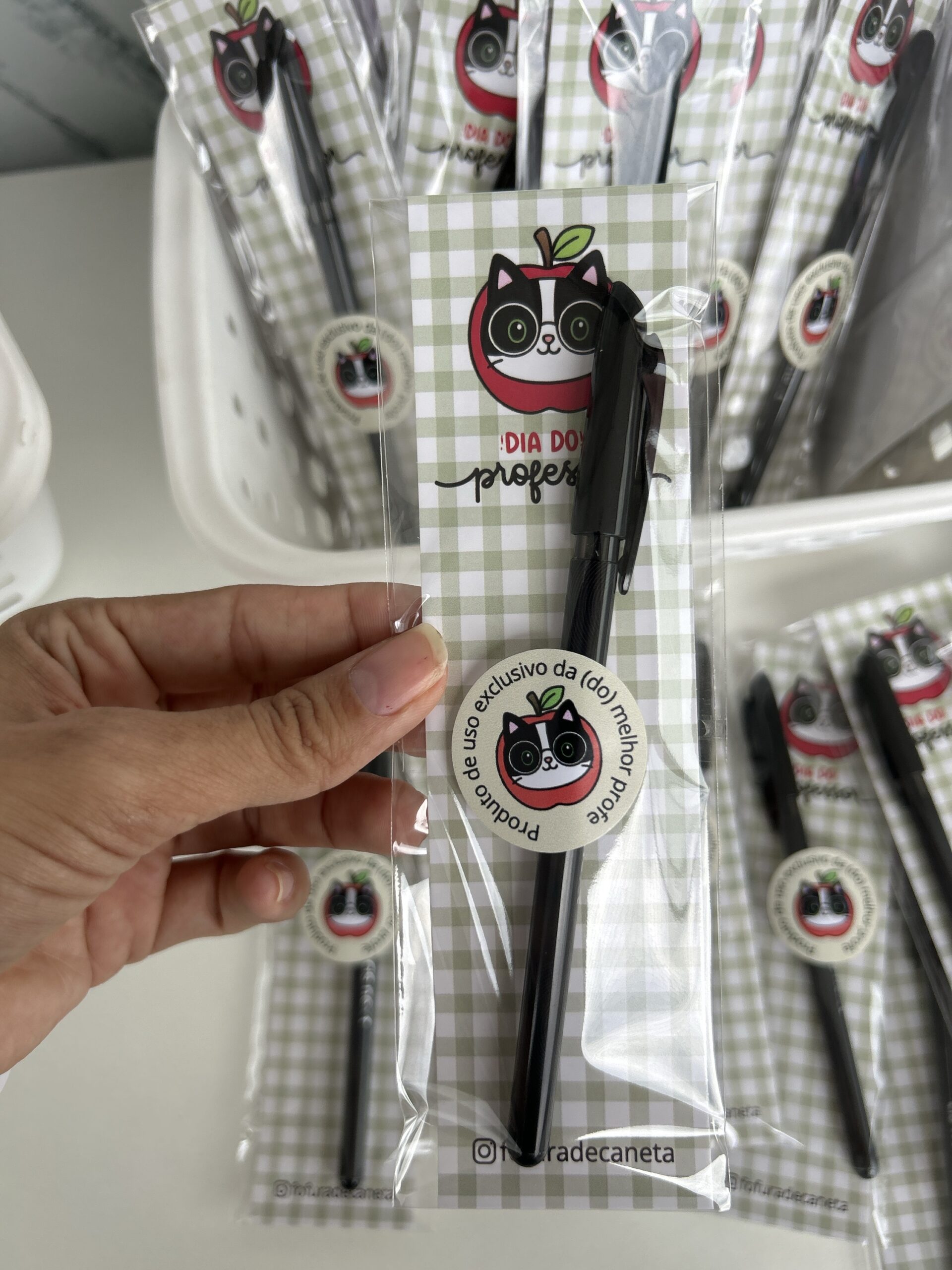 Mimo caneta cis preta - Dia do Professor (unidade)