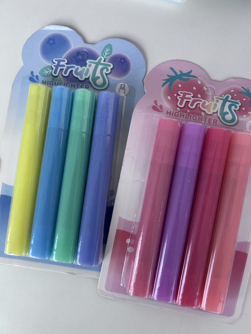 Kit marca texto fruits