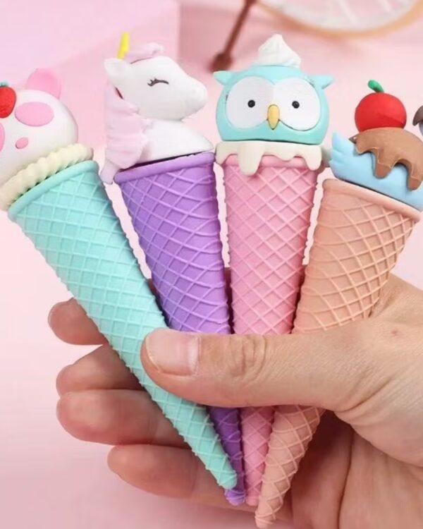 Borracha cone casquinha