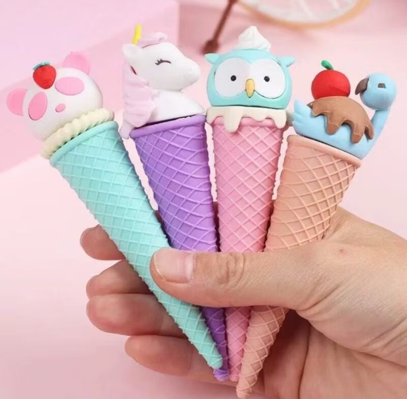 Borracha cone casquinha