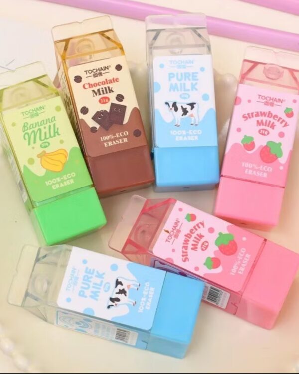 Borracha caixinha Milk