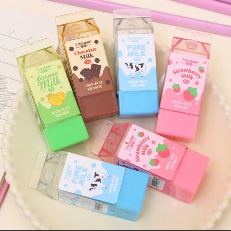 Borracha caixinha Milk
