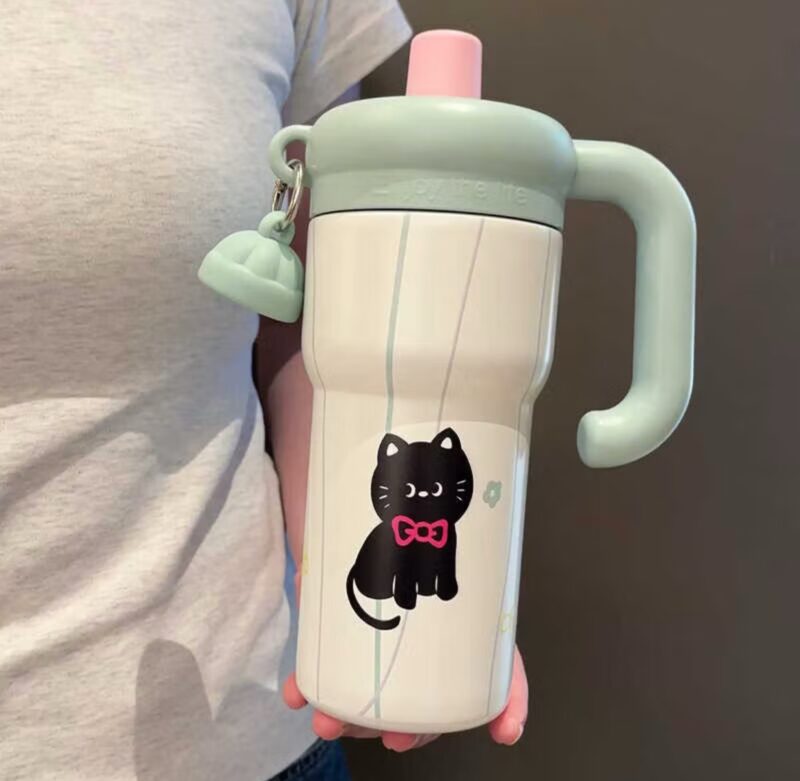 Copo térmico saborizador chaveiro cat 600ml - Imagem 8