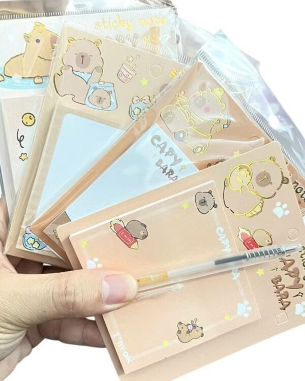 Bloco notas capivara home
