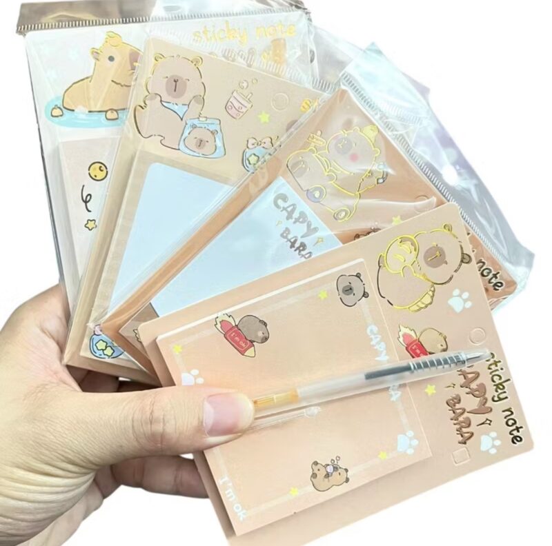 Bloco notas capivara home