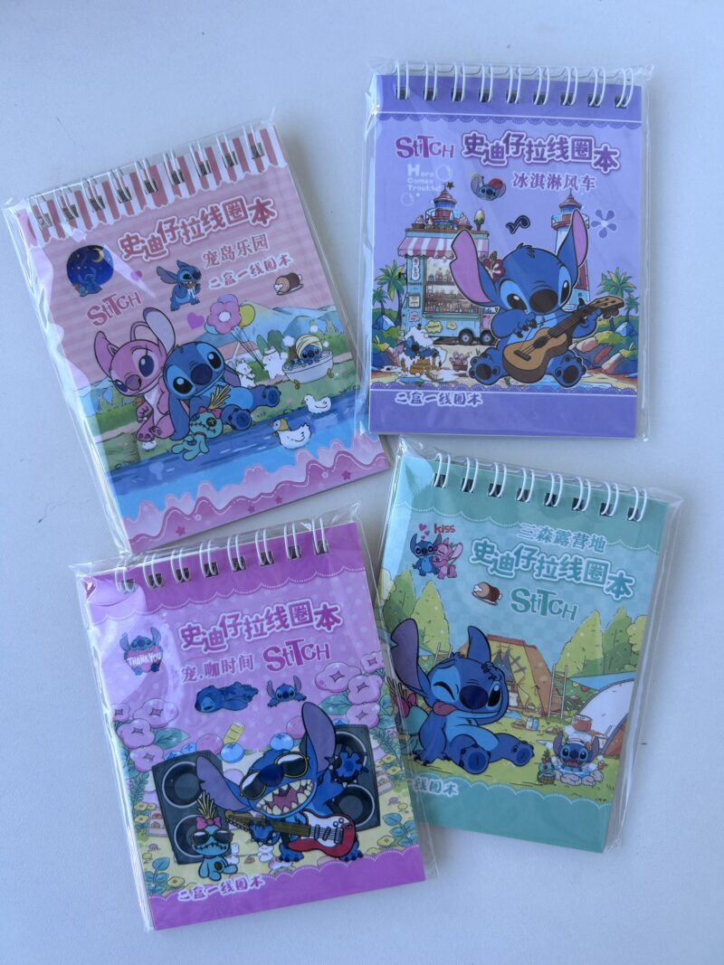 Caderneta adesivos Stitch - Imagem 3
