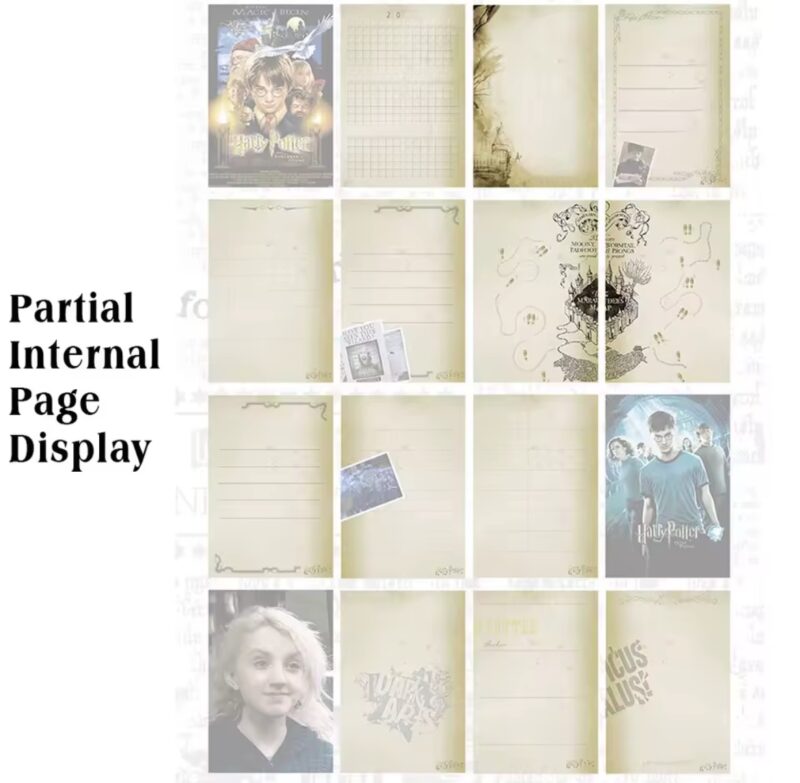 Caderno luxo Harry Potter A6 - Imagem 7