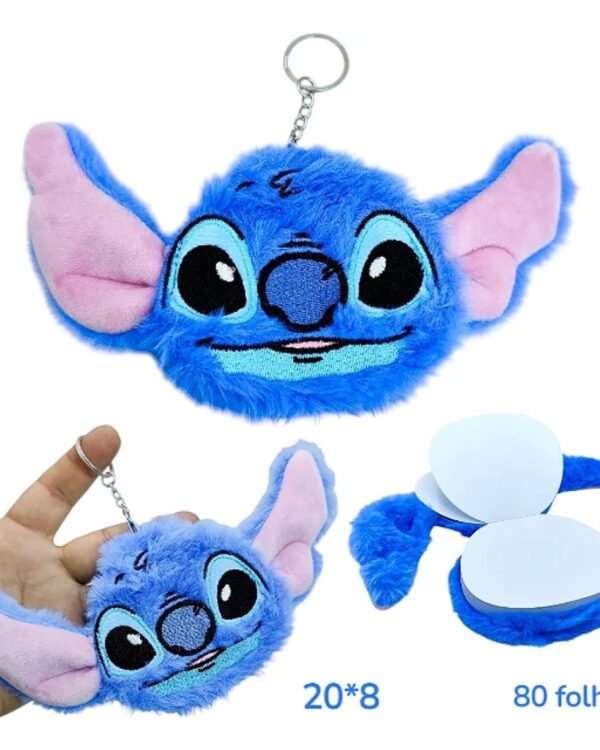Bloco de notas chaveiro Stitch