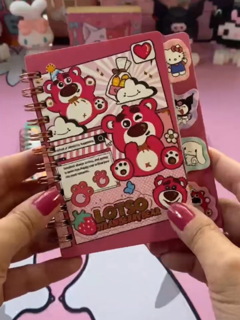 Caderneta com divisórias sanrio by Hello Kitty - Imagem 2