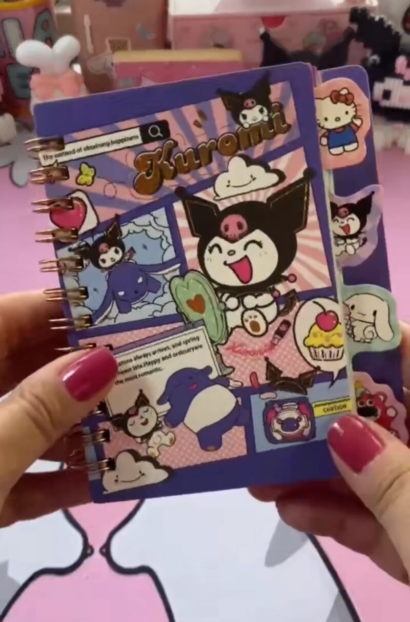 Caderneta com divisórias sanrio by Hello Kitty - Imagem 4