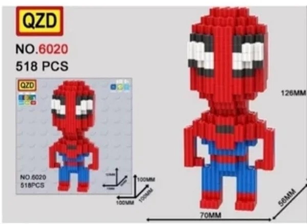 Mini Lego Homem Aranha