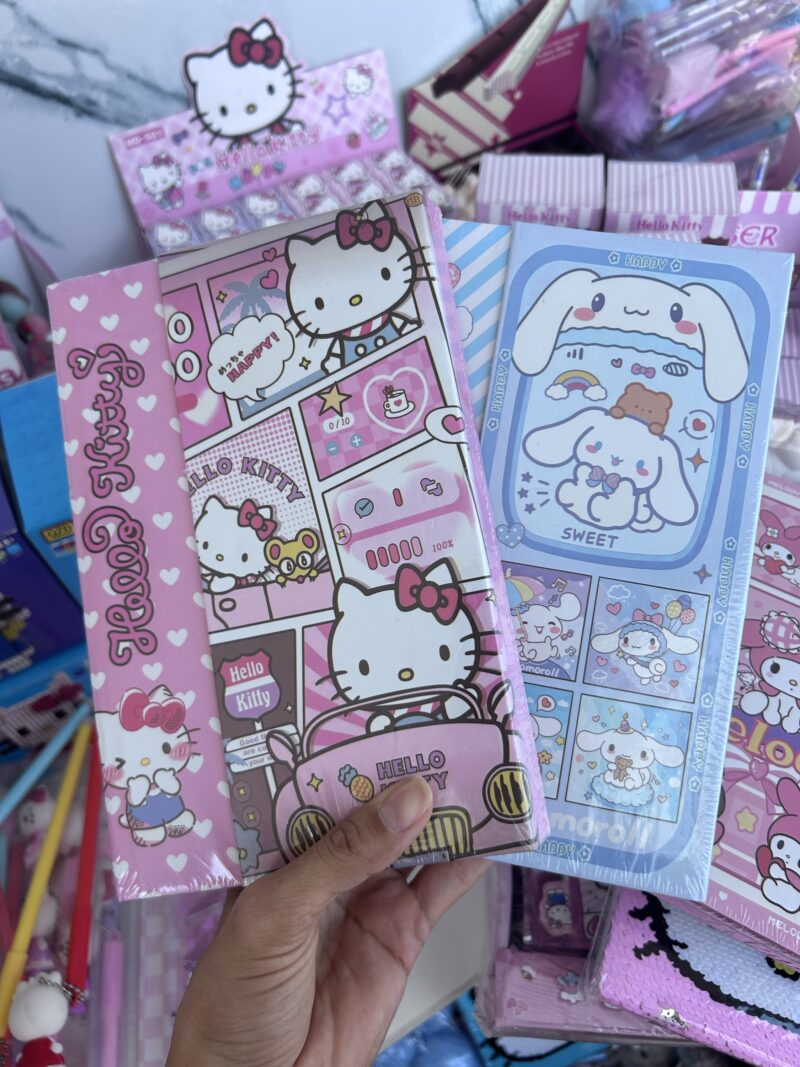 Caderno premium costurado sanrio turminha da Hello Kitty - Imagem 2