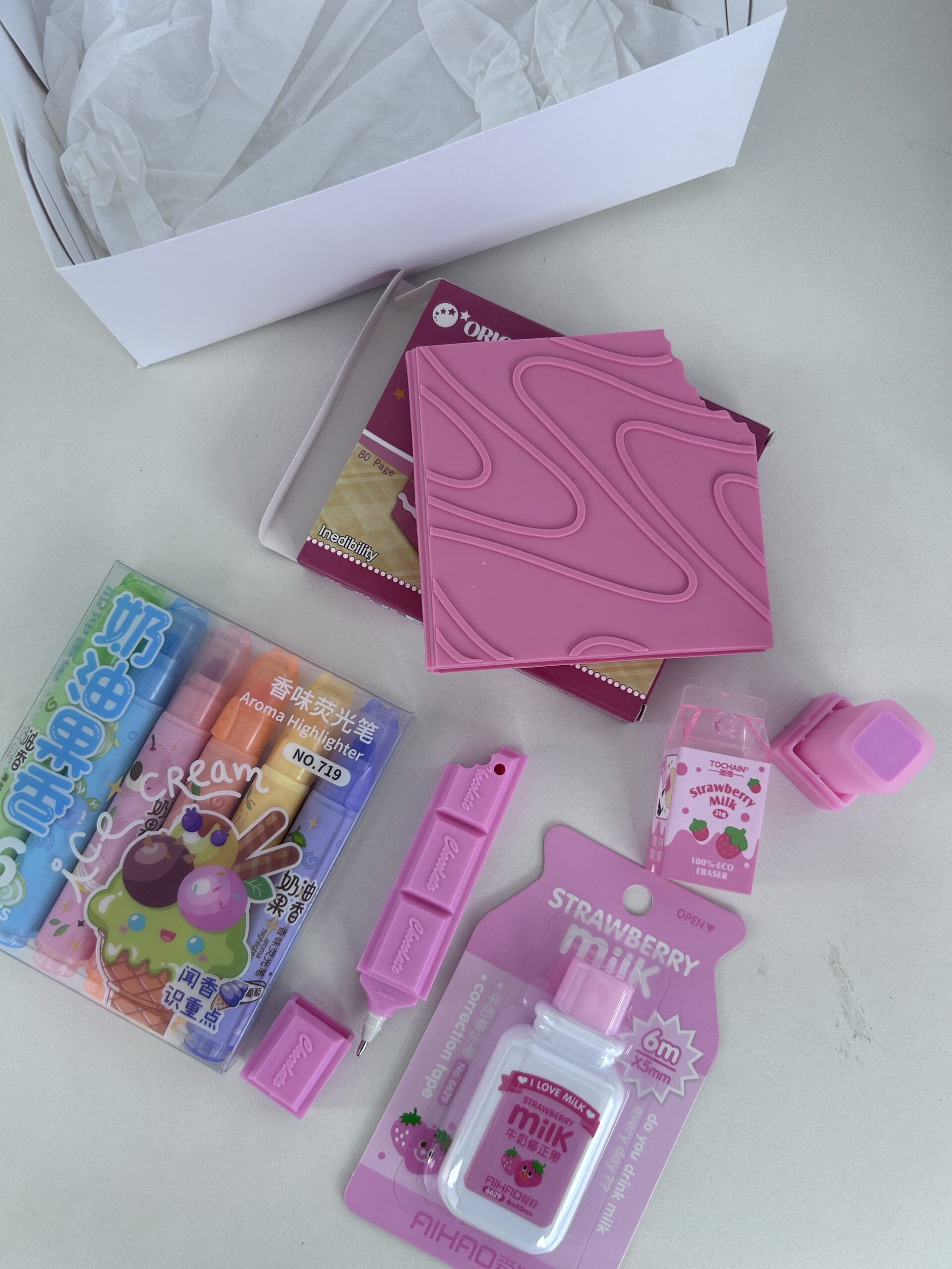 Mini box doces perfumados (rosa) - Imagem 2