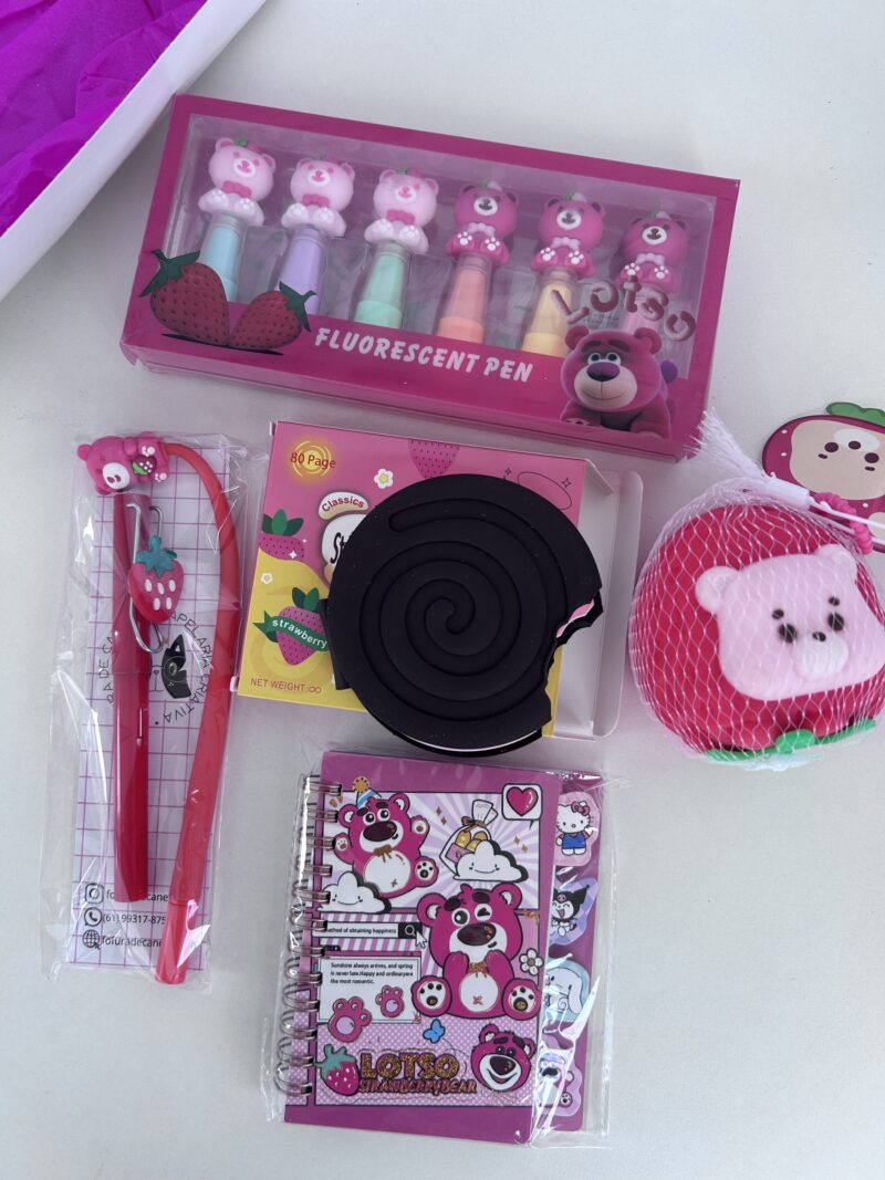 Box premium Lotso urso morango - Imagem 2