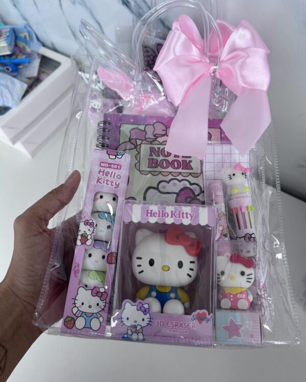 Sacolinha Hello Kitty Rosa premium