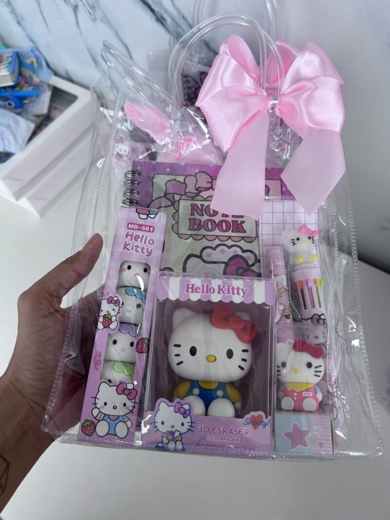 Sacolinha Hello Kitty Rosa premium