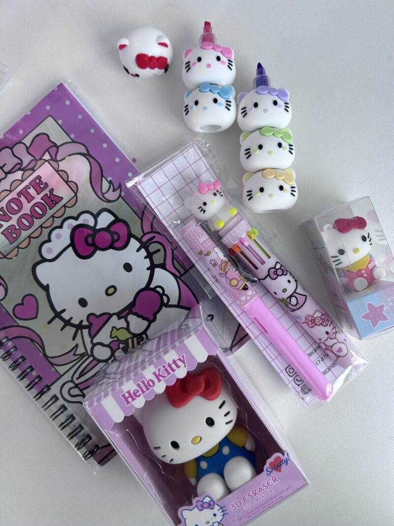 Sacolinha Hello Kitty Rosa premium - Imagem 3