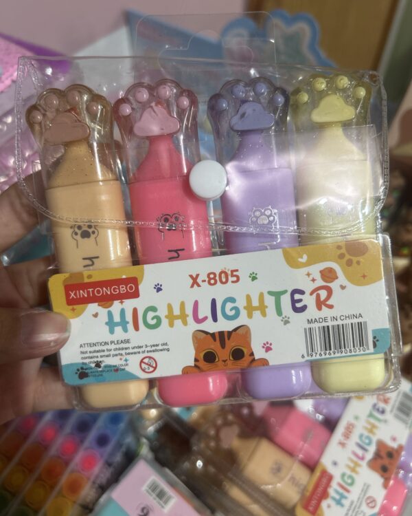 Kit Marca texto Patinha Gigante (4und)