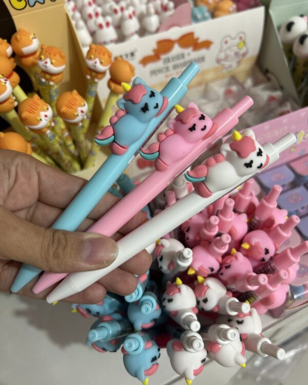 Lapiseira unicórnio Kawaii