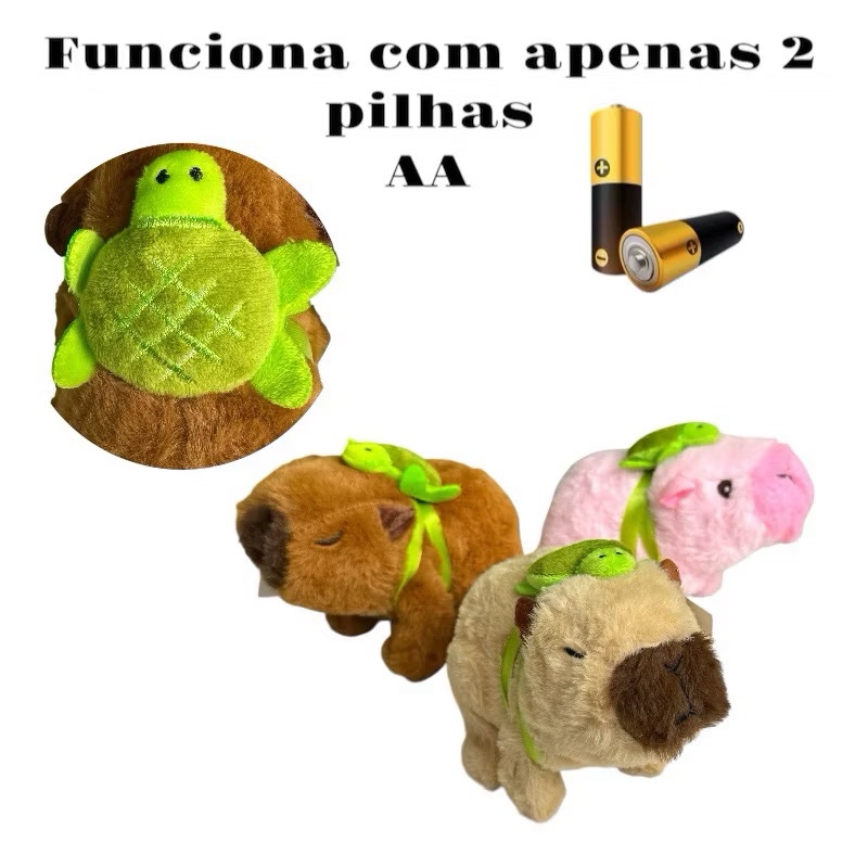 Pelúcia capivara música - Imagem 5