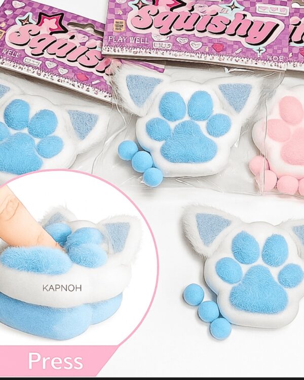 Tabe Squish patinha peluda orelhinha