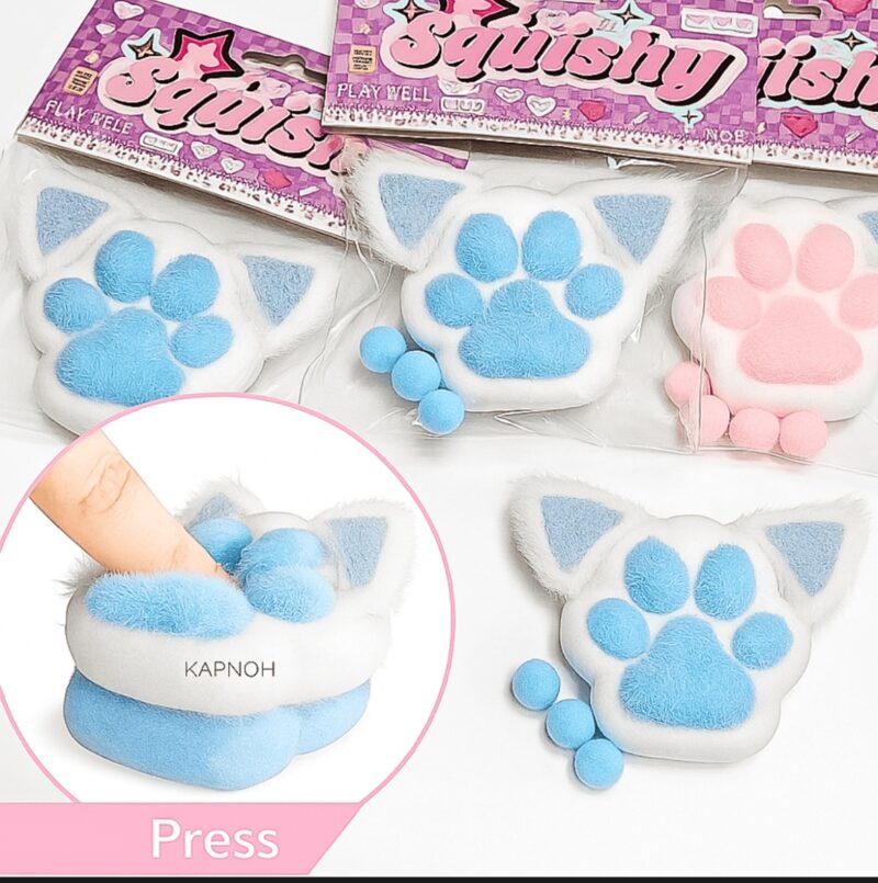Tabe Squish patinha peluda orelhinha
