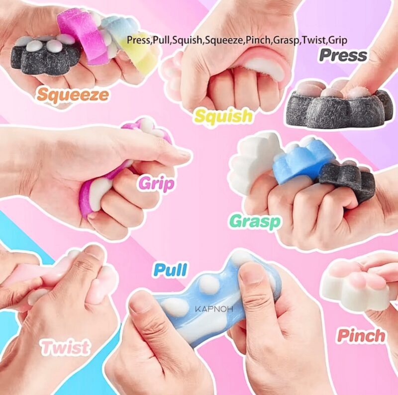 Tabe Squish patinha peluda orelhinha - Imagem 3