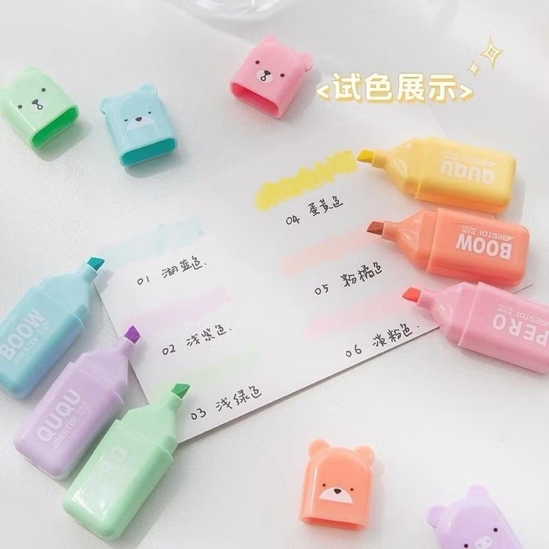 Kit Marca texto urso color  (6und) - Imagem 3