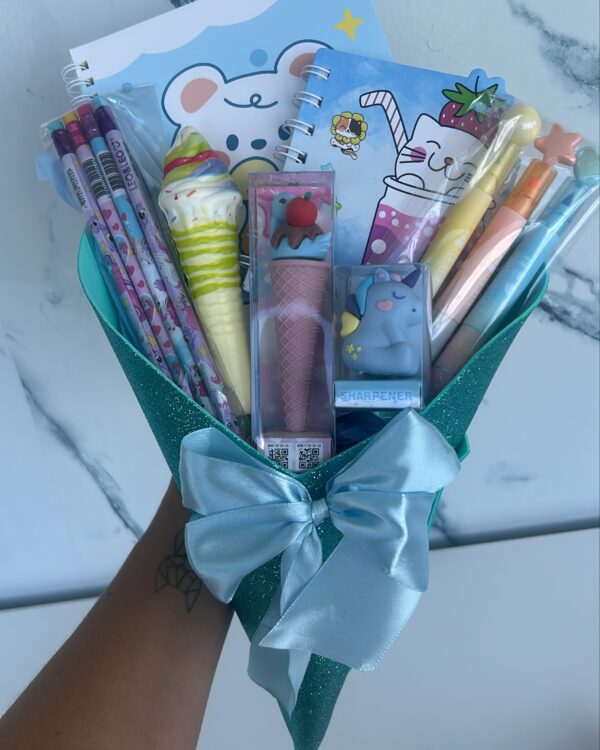 Buquê papelaria colors dreams