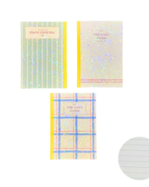 Caderno Pautado Daily Paper A5