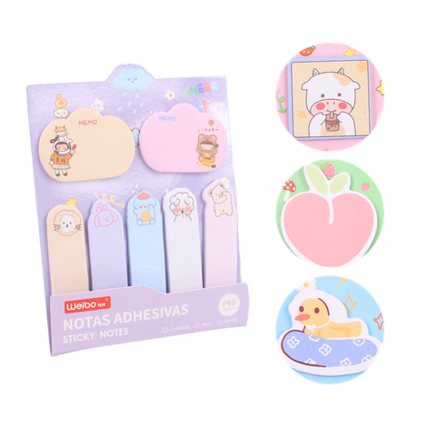 Bloco Marcador de Página 140Fls - Imagem 2