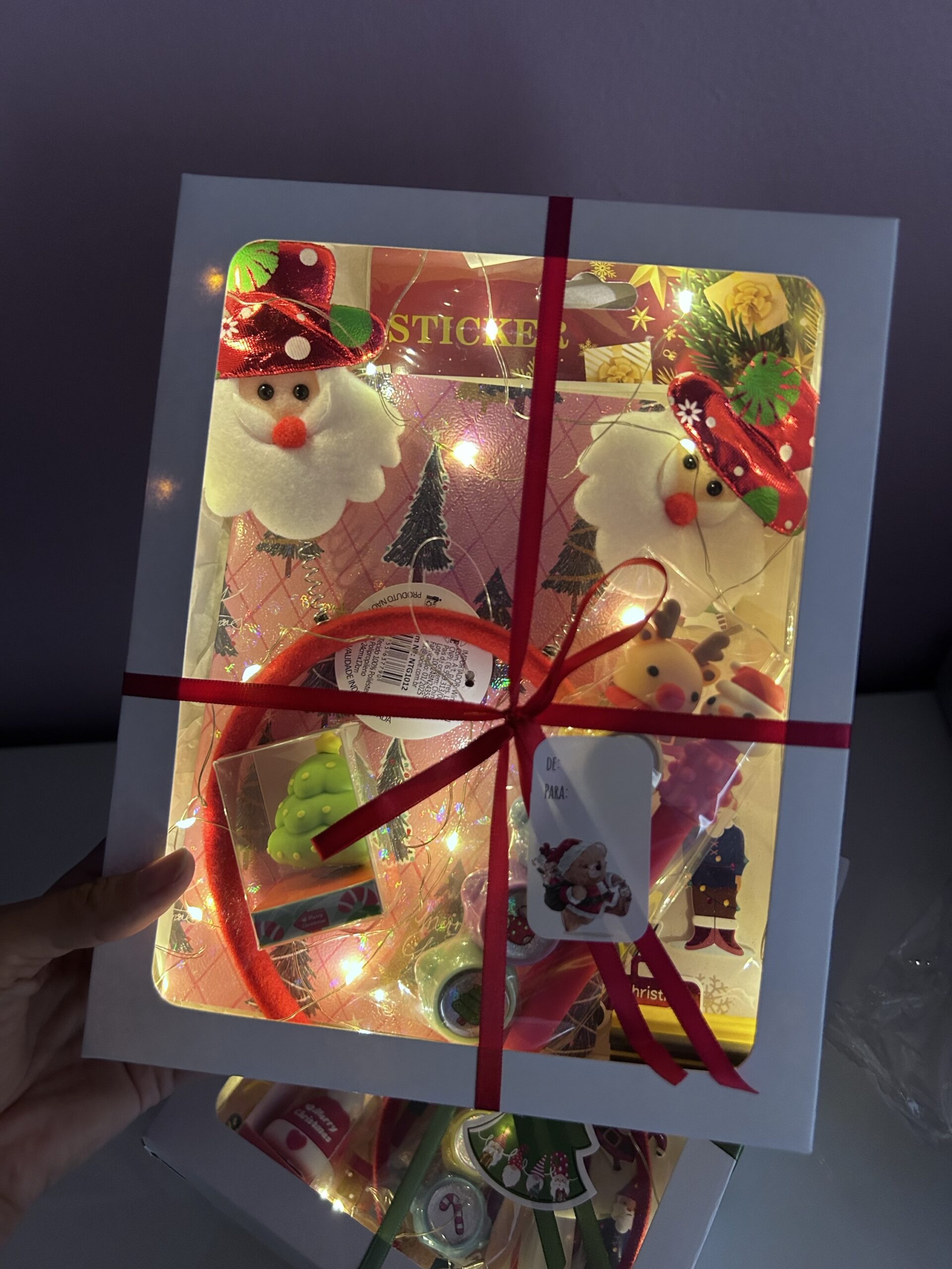 Box natalina iluminada - Imagem 2