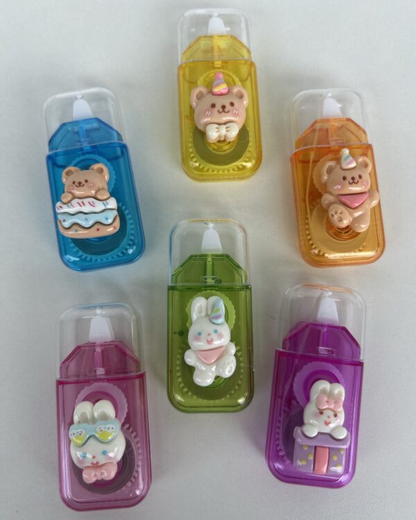 Mini Fita corretiva ursinho e coelhinho