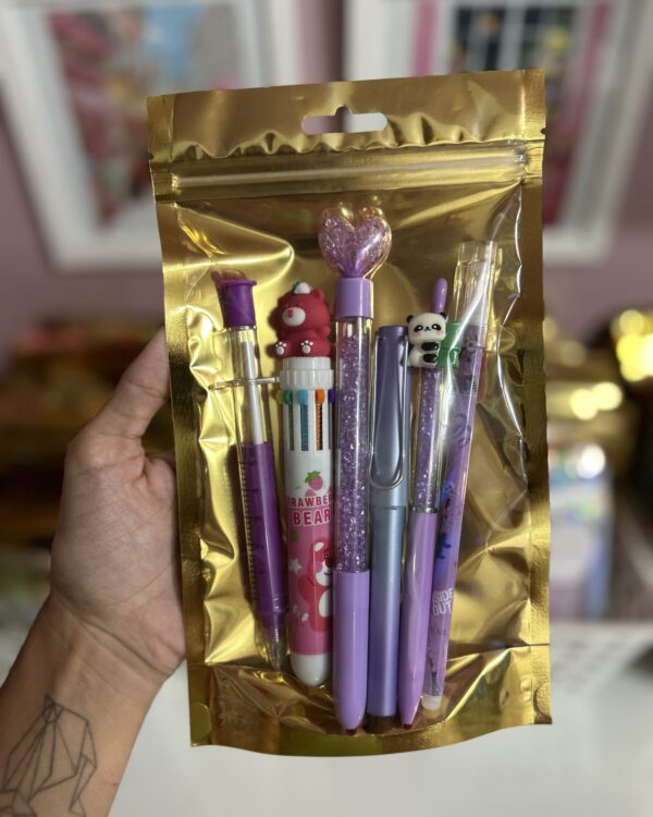 Pacote canetas (6 und)