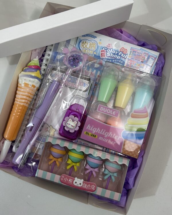 Box Color Lilás (9 itens)