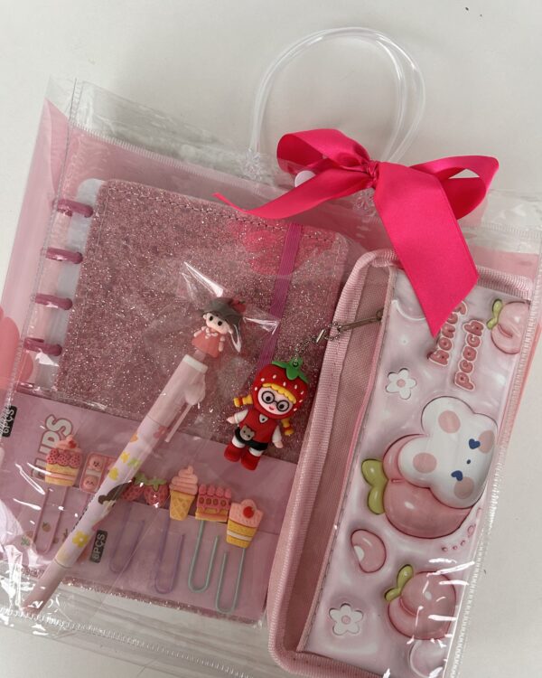 Sacola premium coelhinho color rosa