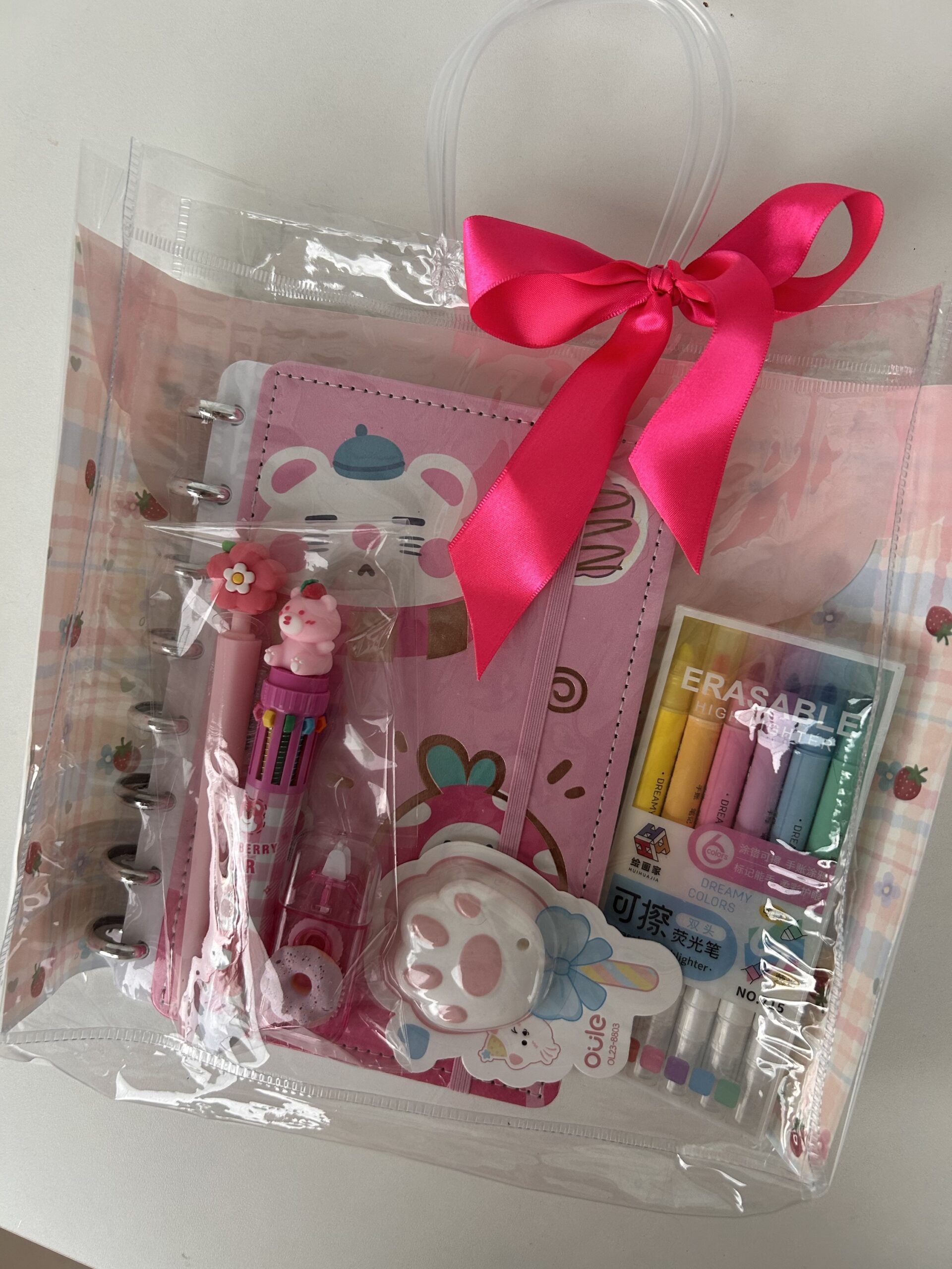 Sacola premium urso morango - Imagem 3