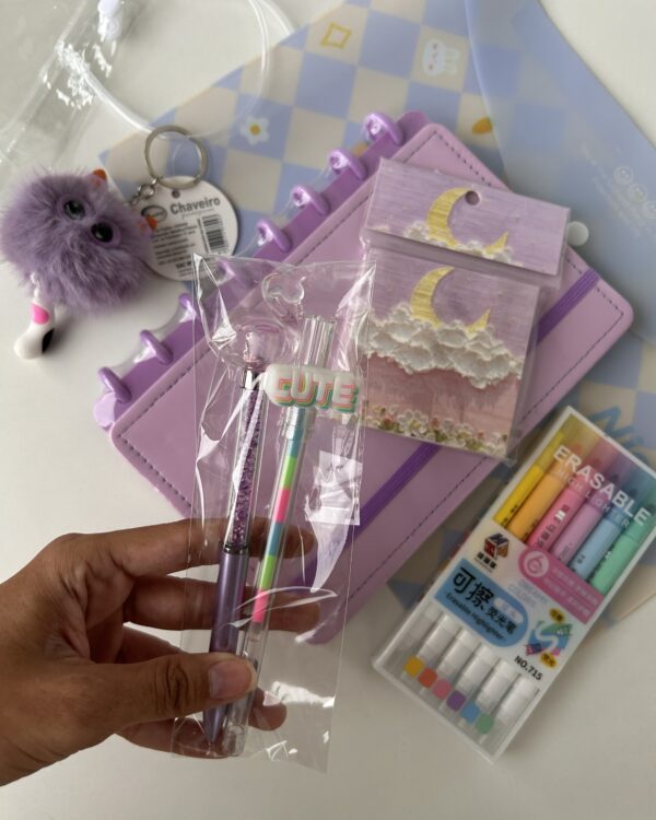 Sacola premium color lilás