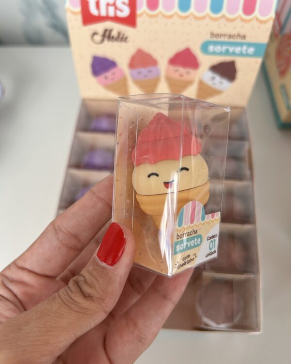 Borracha sorvete perfumado