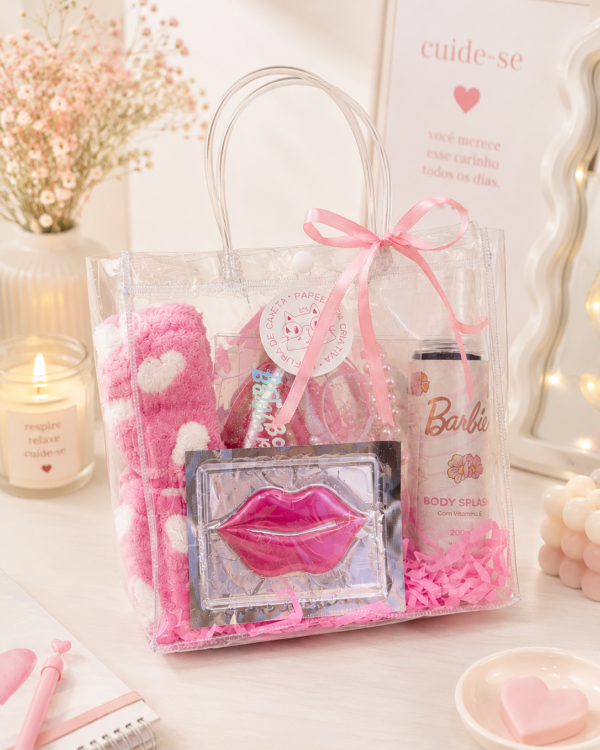Sacolinha Cuide-se — Glow Pink