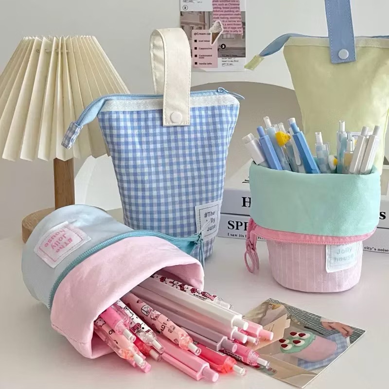 Estojo Multiuso Bucket Pastel