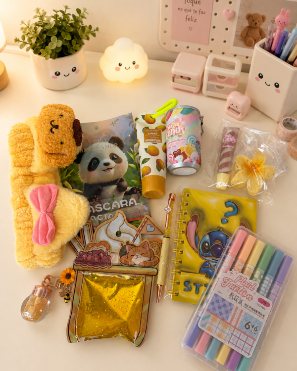 Sacolinha comemore yellow (11 itens)