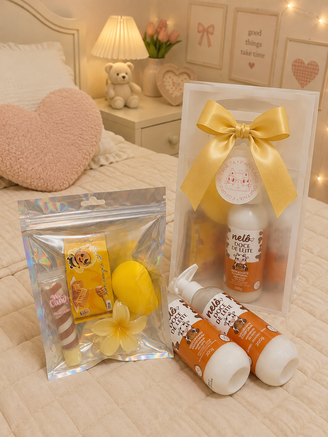 Kit autocuidado doce de leite (6 itens)
