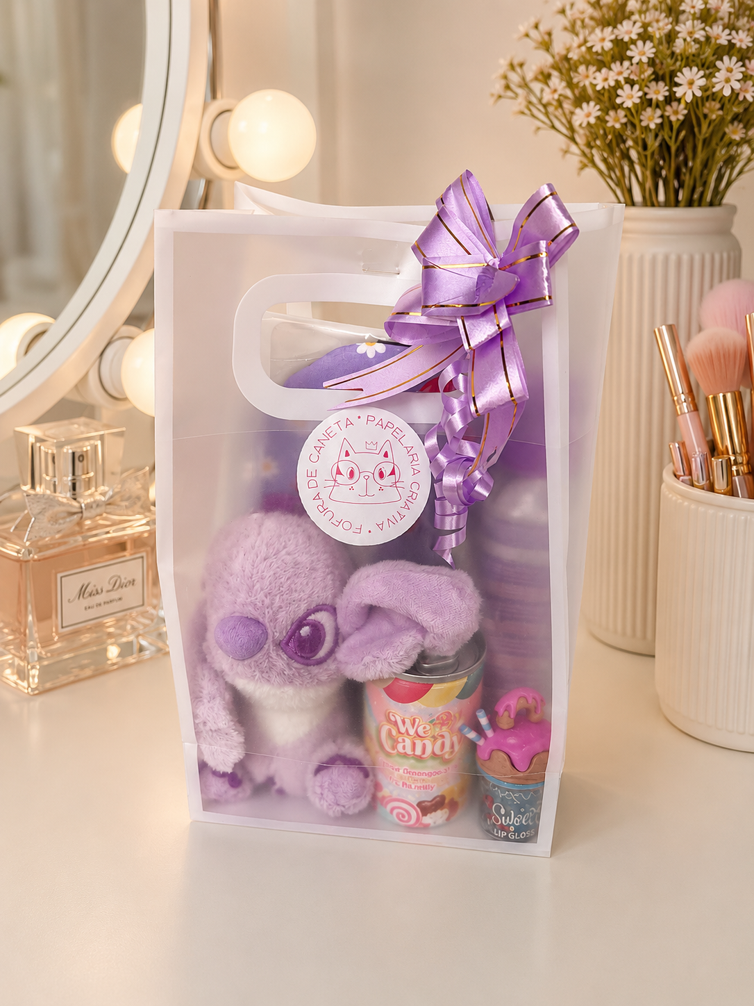 Kit autocuidado self-care lilás - Imagem 2
