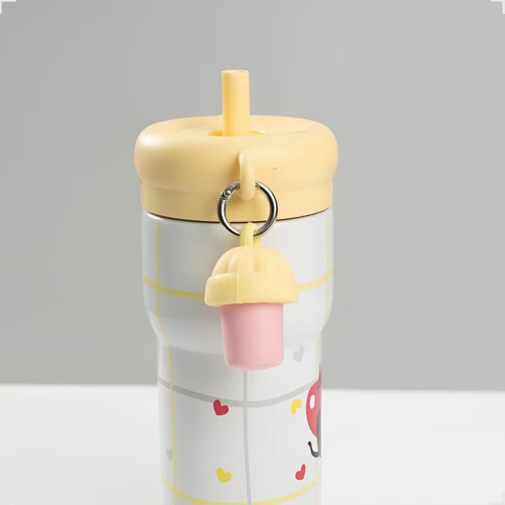 Copo térmico com saborizador 600ml - Imagem 5