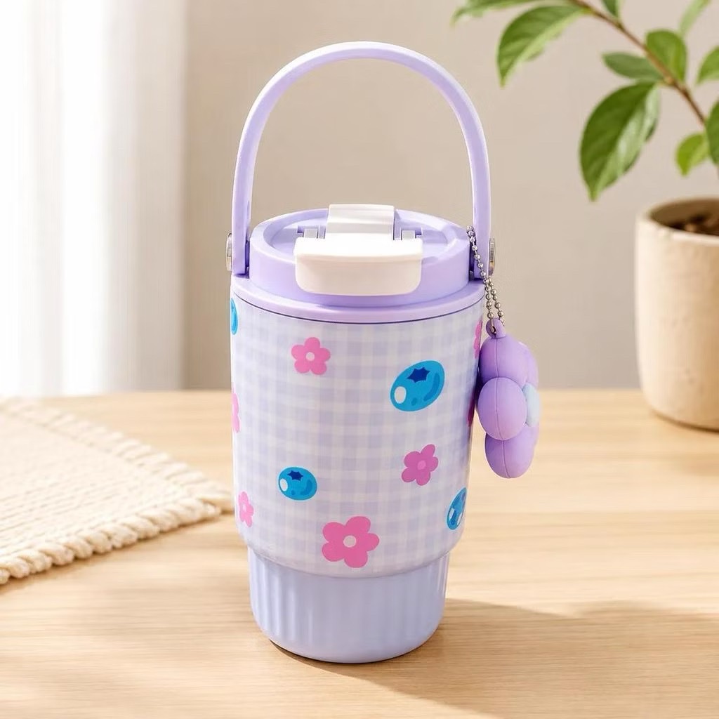 Copo térmico flor fruits 500ml - Imagem de 2