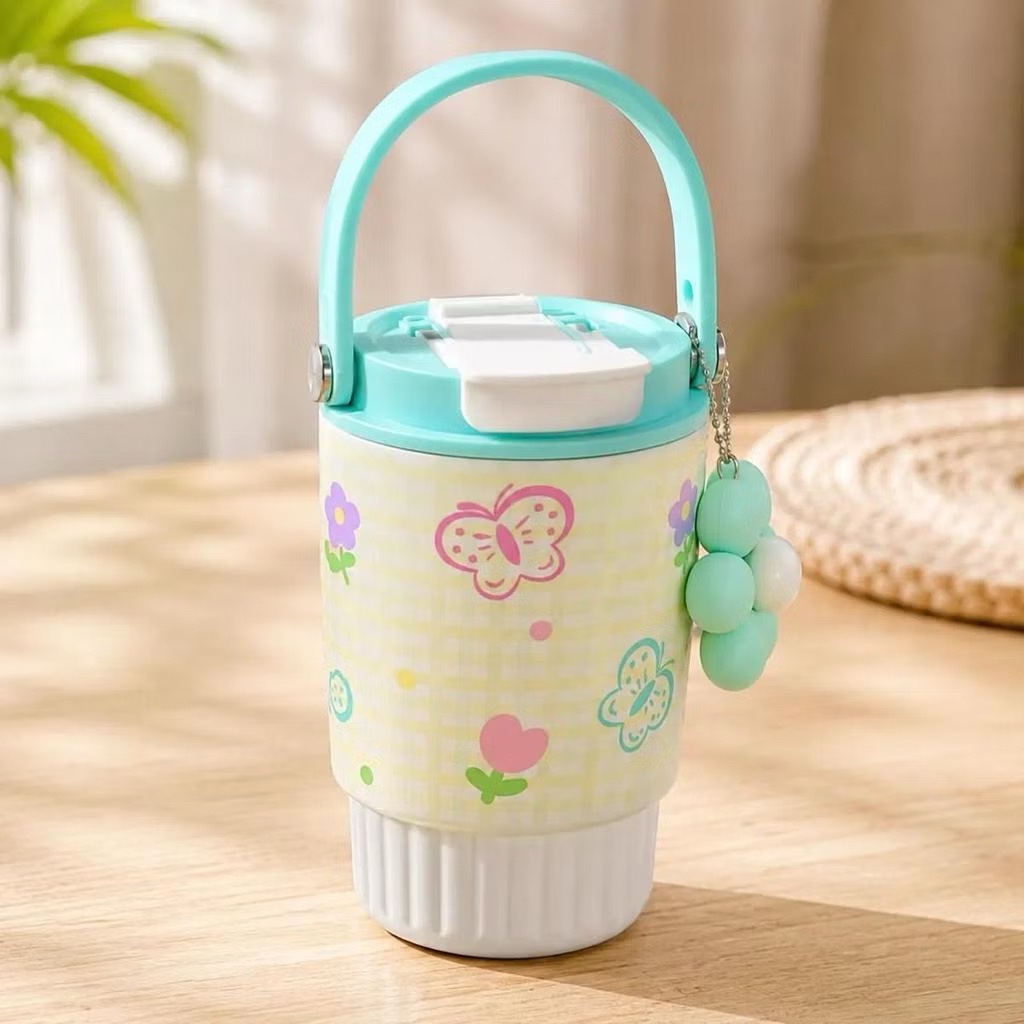 Copo térmico flor fruits 500ml - Imagem de 3