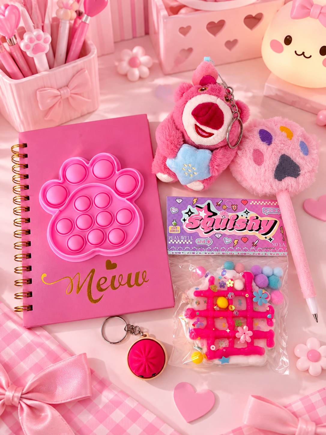 Kit Fofura Divertida
- urso morango
